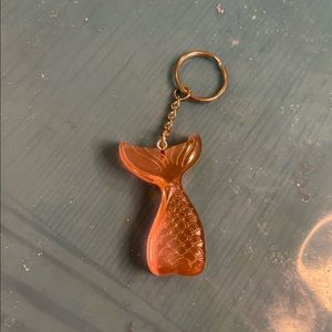 Mermaid resin keychain
